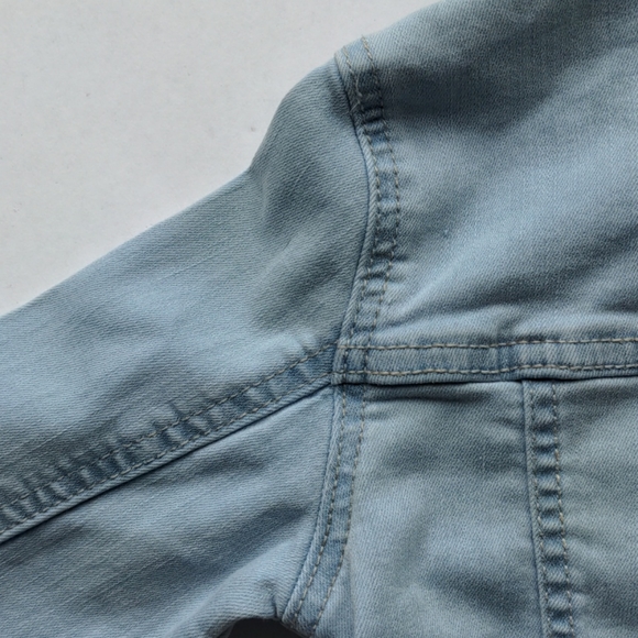 XS 4T Light Blue Jean Jacket Children's Place - Picture 6 of 12